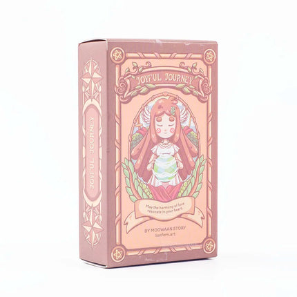 Joyful Journey Tarot Deck -78 Card Board Game with Cute Illustrations Embrace Brightness, Love, and Warmth 10.3*6CM