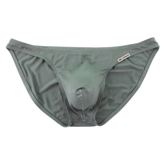 BRAVE PERSON 2023 New Men's Modal Briefs Sexy Men Underwear Low-rise Solid Underpants Comfortable Breathable Briefs for Man