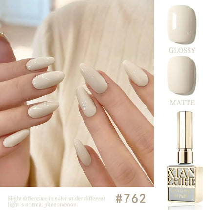 Autumn Winter Chocolate Brown Nail Polish Gel Maillard Caramel Color Gel Nail Supplies for Professional Nail Art DIY Nail Salon