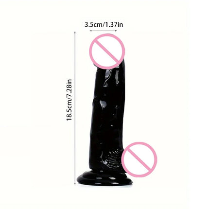 1pc Silicone Jelly Dildo For Female MasturbationSilicone Female Sex Toy Anal Plug Dildo Vaginal Stimulation Dildo Adult Couple F