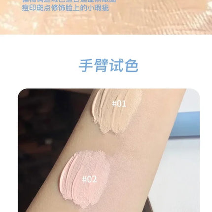 Full Cover Concealer Cover Stick Conceal Spot Blemish Cream Foundation Air Cushion Concealer Waterproof Face Contouring Makeup
