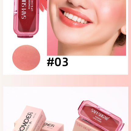 Natural Matte Blush Cream Long Lasting Waterproof Brightening Multi Use For Lips Face Cheeks Monochrome Nude