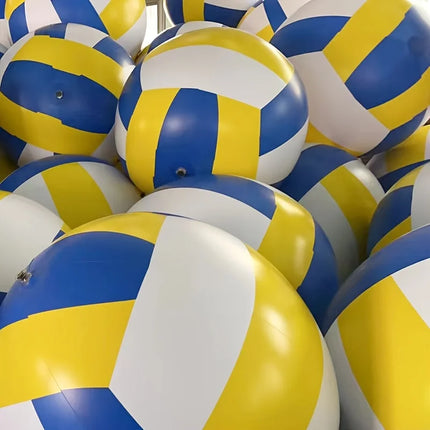 1pc Durable PVC Jumbo Inflatable Volleyball - Perfect for Family Gatherings, Indoor & Outdoor Play, Beach Parties & Sports Event