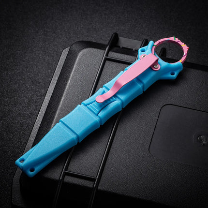 2026 New BM176 Butterfly Small Fixed Blade Knife, Claw Knife, Claw Blade, Outdoor Camping Portable Doughnut Small Fixed Blade Knife