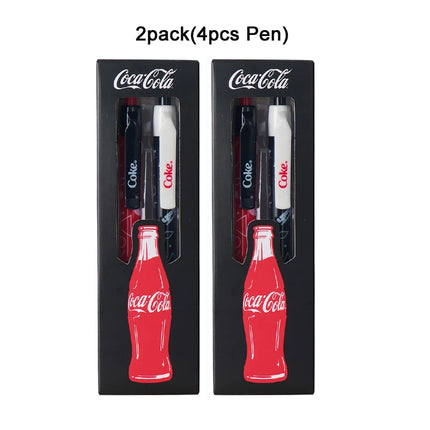 KACO Coca-Cola "Happy Bubbles" Gel Pen,Limited Teceflow Roller Pen 0.5mm Super Smooth ST Tip,Quick-Dry Ink For Journaling&Study