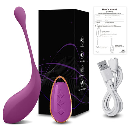 Powerful Wireless Remote Control Vibrating Egg Women Sexy Toy Wearable Clitoral G-Spot Stimulator Female Vibrator Adult Products
