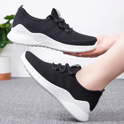 2023 Women's Casual Sneakers Summer Comfortable Breathable Platform Shoes Fashion Women Versatile Lace-up Shoe women's sneakers