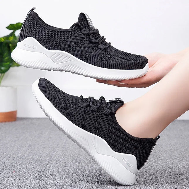 2023 Women's Casual Sneakers Summer Comfortable Breathable Platform Shoes Fashion Women Versatile Lace-up Shoe women's sneakers