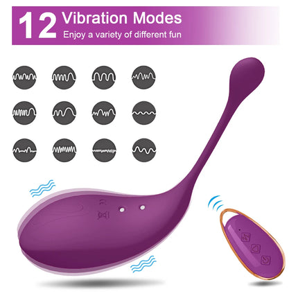 Massage Vibrator Vagina Vibrator Clitoral Stimulator Masturbator G-Spot Vagina Ball Vibrating Egg Sex Toy Adult Female Couple