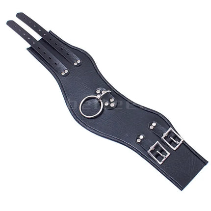 Faux Leather Head Harness Straps Mask Adult Products Oral Fixation Open Mouth Gag BDSM Bondage Roleplay Sex Toys for Women Men