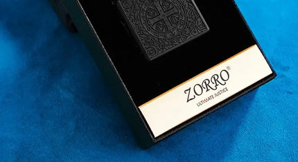 ZORRO Black Titanium Constantine Kerosen Lighter, Personalized Thickened Armor, Gift for Boyfriend Gadgets for Men