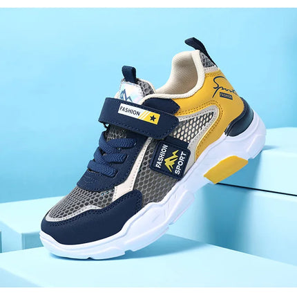 Single Net Children's Shoes Boys Sneakers Summer Breathable Non-slip Surface Girls Casual Tennis Sports Running Outdoor Shoes