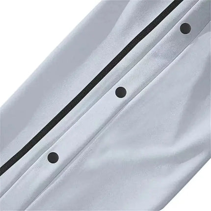 Men's Youth Tear Away Sweatpants Loose Fit Snap Button Athletic Jogger Basketball Pants with Pockets