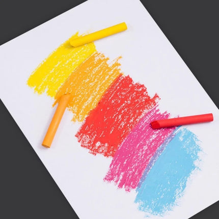 M&G Ultra-Soft Heavy-Covering Oil Pastel Crayon Set Student-Grade Washable Crayons DIY Art Drawing and Painting Tools