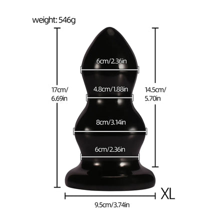 S/Xxl Huge Anal Plug Soft Alien Large Butt Plug Anal Dilator Masturbation Anal Toys Prostate Massager Adult Toys For Women Men