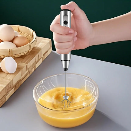 1 Electric Egg Beater, Coffee Mixer, Handheld Milk Frother, Electric Jam Maker, Butter Maker, Kitchen Food Mixer