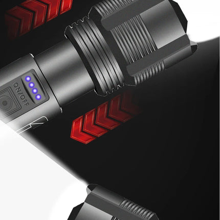 Aluminum Alloy XHP70.2 XHP50.2 Tactical Hunting Torch 4 Core Led Flashlight 18650 AAA Battery Usb Rechargeable Zoomable Lantern