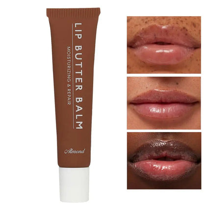 Lip Butter Balm Moisturizing Crystal Lip Balm Oil Jelly Lipgloss Liquid Lipstick Lip Tinted Brown Sugar Cherry Pink Lips Makeup