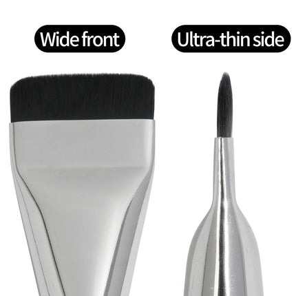 MAANGE Ultra Thin Foundation Brush Face Flat Contour Makeup Brush Soft Mask Brush Blending Liquid Cream Cosmetic Makeup Tools