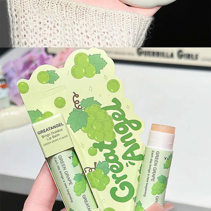 1/3Pc Fruit Lip Balm Moisturizing Clear Lip-Primer Mask Cute Jelly Tinted Lip Stick Lighten Lines Plump Lip Care Makeup