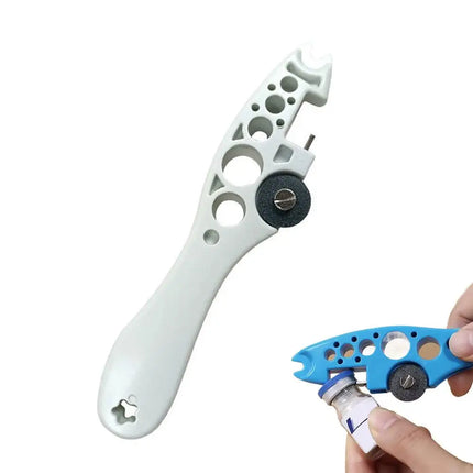 1Pc Nurse Ampoule Bottle Opener Creative Handle Cutting Device Medical Grinding Wheel Bottle Breaker Medical Tool