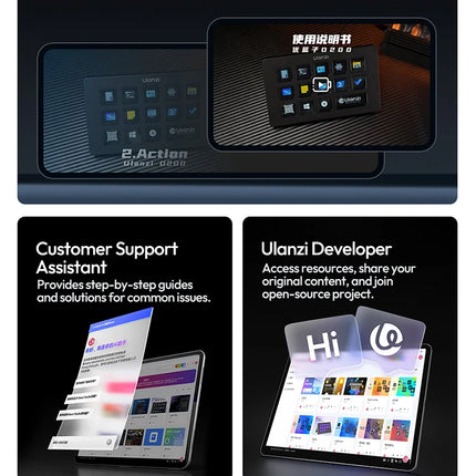 Ulanzi D100H Dial Creative Controller Video Editing Assistant for Youtube Tiktok PR PS Support Bluetooth Key Production Console