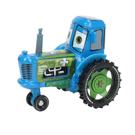 Boy Cars toy Lightning McQueen Mater harvester Frank 1:55 Diecast Metal Car Model Toy Children's Birthday Gift