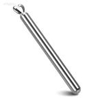 silver anal plug 1