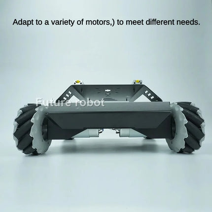 40-60Kg Load RC Tank Heavy Duty Mecanum Wheel Omnidirectional Robot 12V/24V Motor Metal Chassis for Research Programmable Robot