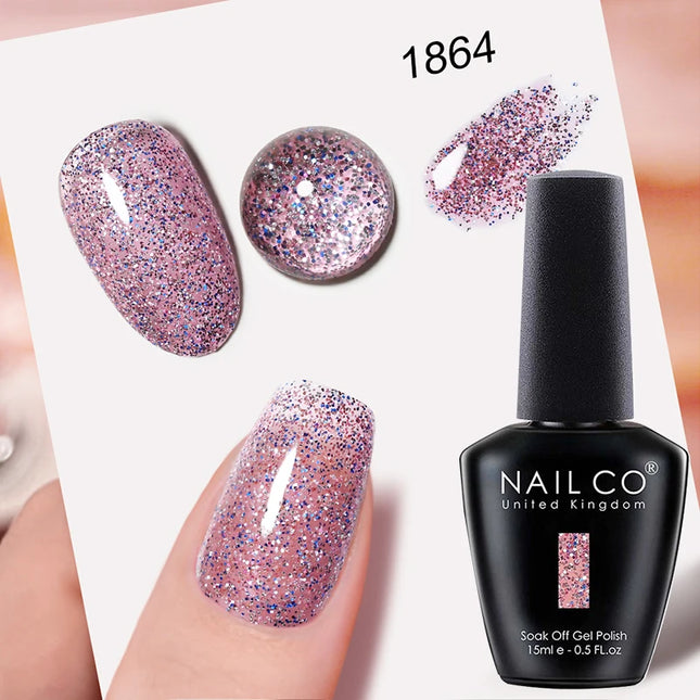 NAILCO Gel Nail Polish 15ml Hema TPO Free Nail Art Vernis Semi Permanent UV Gel Polish Nail Manicure Nail Varnish Ongle Top Coat