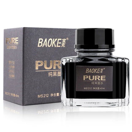BAOKE 40ml Fountain Pen Ink Bottle Pigment Pure Pen Ink