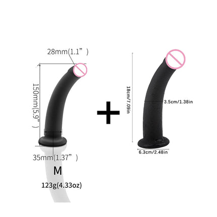 For Lesbian Women Couples Dildo Strap On Penis Suction Cup Anal Plug Adult Supplies Sex Toy Wearable Dildo Realistic Sex Toy