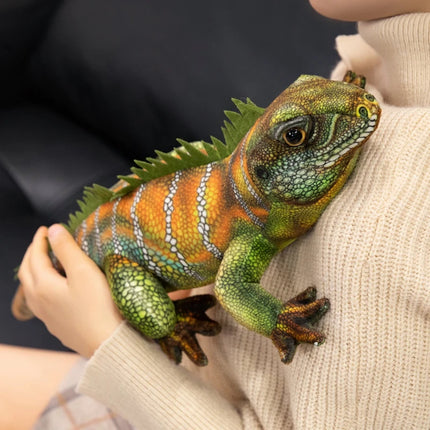 New 50cm Cute Long Soft Bearded Lizard Plush Toy Real Life Reptile Dragon Stuffed Animal Lovely Room Decor Gift For Boy And Girl