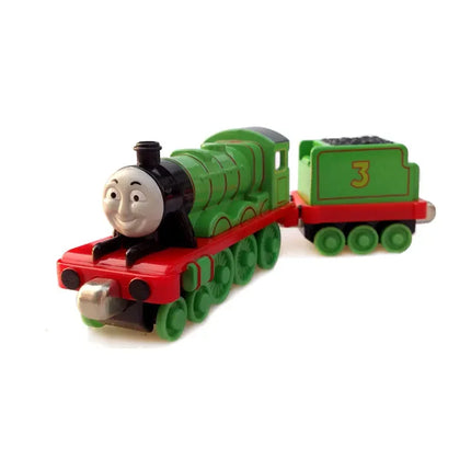 Genuine Thomas and Friends Caitlin Connor Double Track Master Train Model Metal Magnetic Railway Children Toy Car Gift