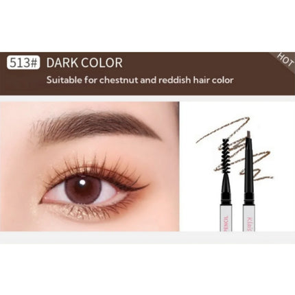 klaisy silver triangle slim eyebrow pencil