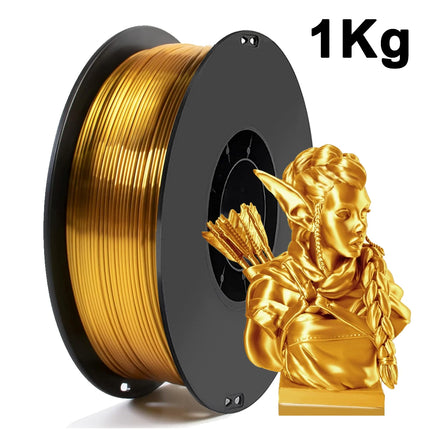 250gx4 Silk gold PLA 3D Filament Wire 1.75mm 3D Printer Material 250g,500g,1kg 3D Print Refills, Filament wire Vacuum Packaging