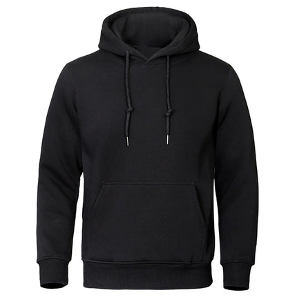 Autumn and Winter Men's and Women's Warm Sportswear Casual Solid Color Pullover Fashionable Hot Selling Fitness Pocket Hoodie
