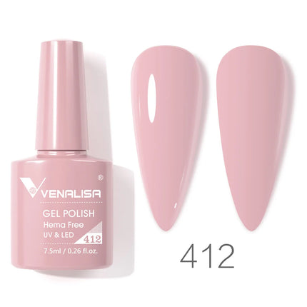 Venalisa VIP4 7.5ml Gel Nail Polish Hema Free Full Coverage Beautiful Semi Permanent Soak Off UV LED Gel Nail Polish Gel Lacquer