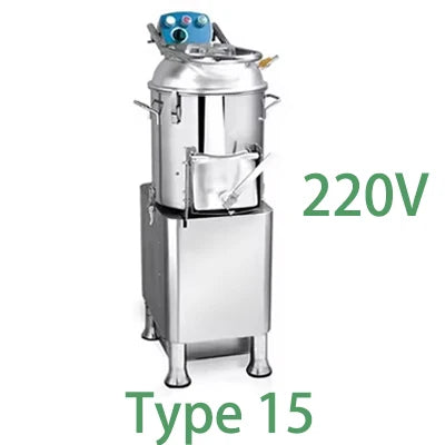Professional Floor Standing Stainless Steel Electric Potato Peeler Easy to Operate Taro Cleaning Machine for Kitchen