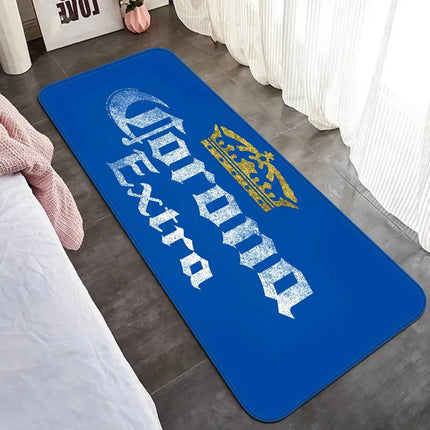 C-Corona E-Extra Beer Room Mats Anti-slip Absorb Water Long Strip Cushion Bedroon Mat Household Carpets