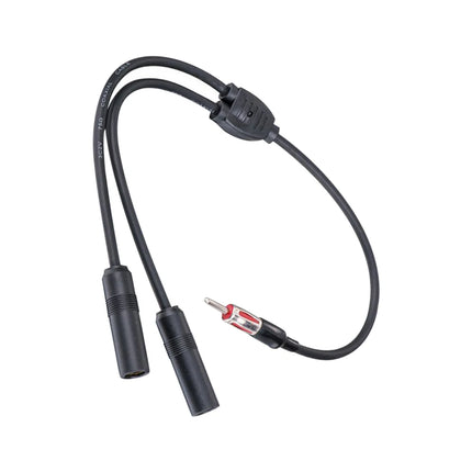 Car Antenna Cable Adapter Aluminum Plug In 1 For 2 Radio Antenna Extension Cable Meet More Connectivity Needs Antenna For Car