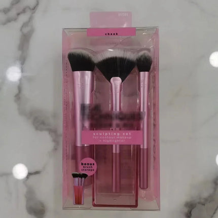 RT Series Full Set Makeup Brushes Blush Diffusion Brush Eyeshadow Brush Beauty Blender Cosmetic Tools Kit from Mainland China