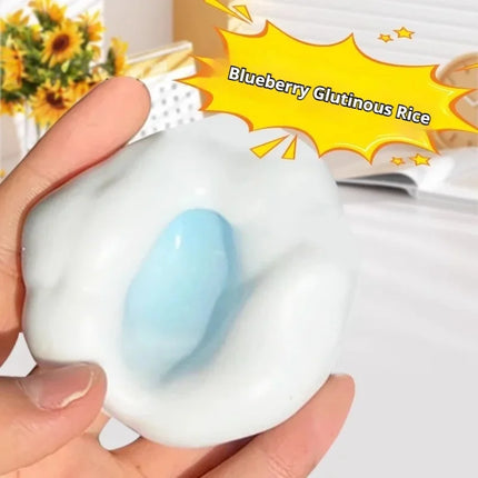 Shapeable Vacuum Grape Squishy Sand Stress Ball Squeeze Stress Anxiety Relief Sensory Fidget Toy Soothing Decompression Toy