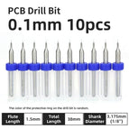 PCB 0.1mm 10pcs