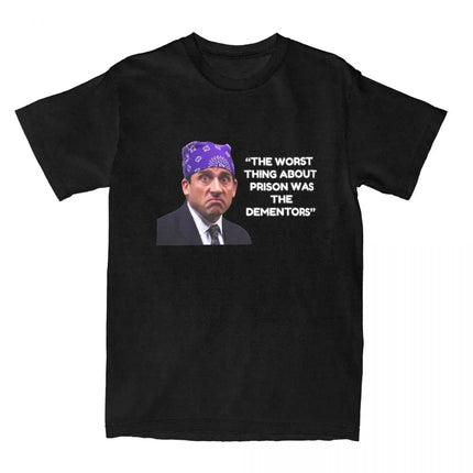 Dwight Schrute T Shirt women The Office Tv Show Tops tee Novelty Short Sleeve Crew Neck TShirt for men summer funny T-Shirts
