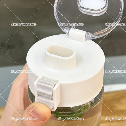 FNAF Simple Style Cup Drop Resistant Plastic Water Bottle with Tea Compartment Five Night At Freddy Large Capacity Bouncing Cup