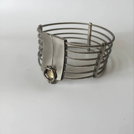 Manyjoy Stainless Steel Beauty Neck Cosplay Slave Collar Bdsm Bondage Lockable Adult Games Sex Toys for Woman Men Fetish Tools