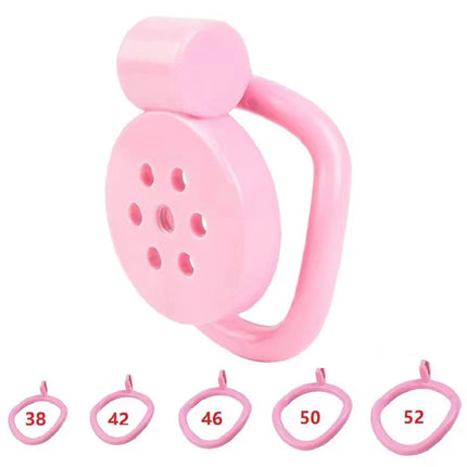 New 2026 Male Penis Chastity Cage Set Small Chastity Cage 5 Cock Rings With Urethral Sound Plug Penis Bondage Slave Man Sex Toy