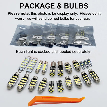 ZITWO 13Pcs For VW Volkswagen Polo MK5 6R 6C 2009 2010 -  2013 2014 2015 2016 2017 LED Interior Light Trunk Courtesy Bulb Kit