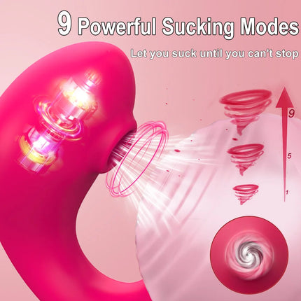 APP Remote Control Sucking Vibrator Female Wearable Masturbation Device Clitoral G-spot Stimulation Adult Toy for Women Games